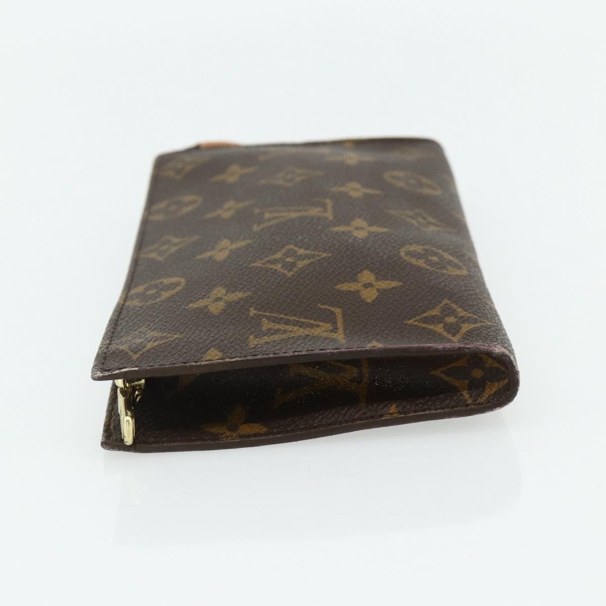LOUIS VUITTON Monogram Bucket GM Accessory Pouch LV Auth ka4355