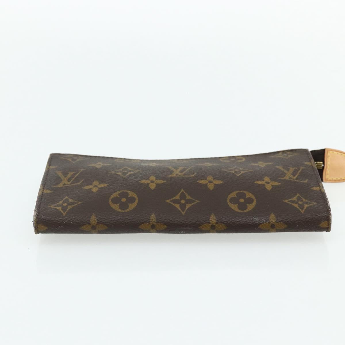 LOUIS VUITTON Monogram Bucket GM Accessory Pouch LV Auth ka4355