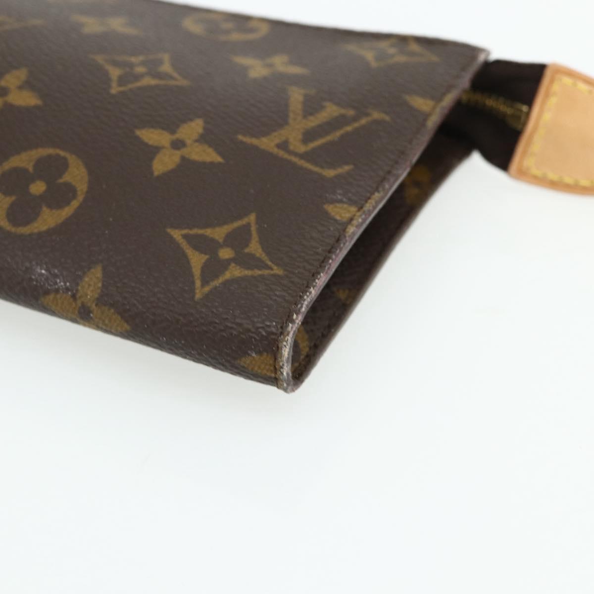 LOUIS VUITTON Monogram Bucket GM Accessory Pouch LV Auth ka4355