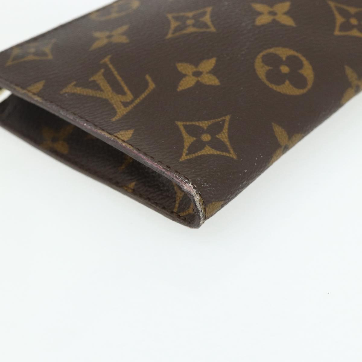 LOUIS VUITTON Monogram Bucket GM Accessory Pouch LV Auth ka4355