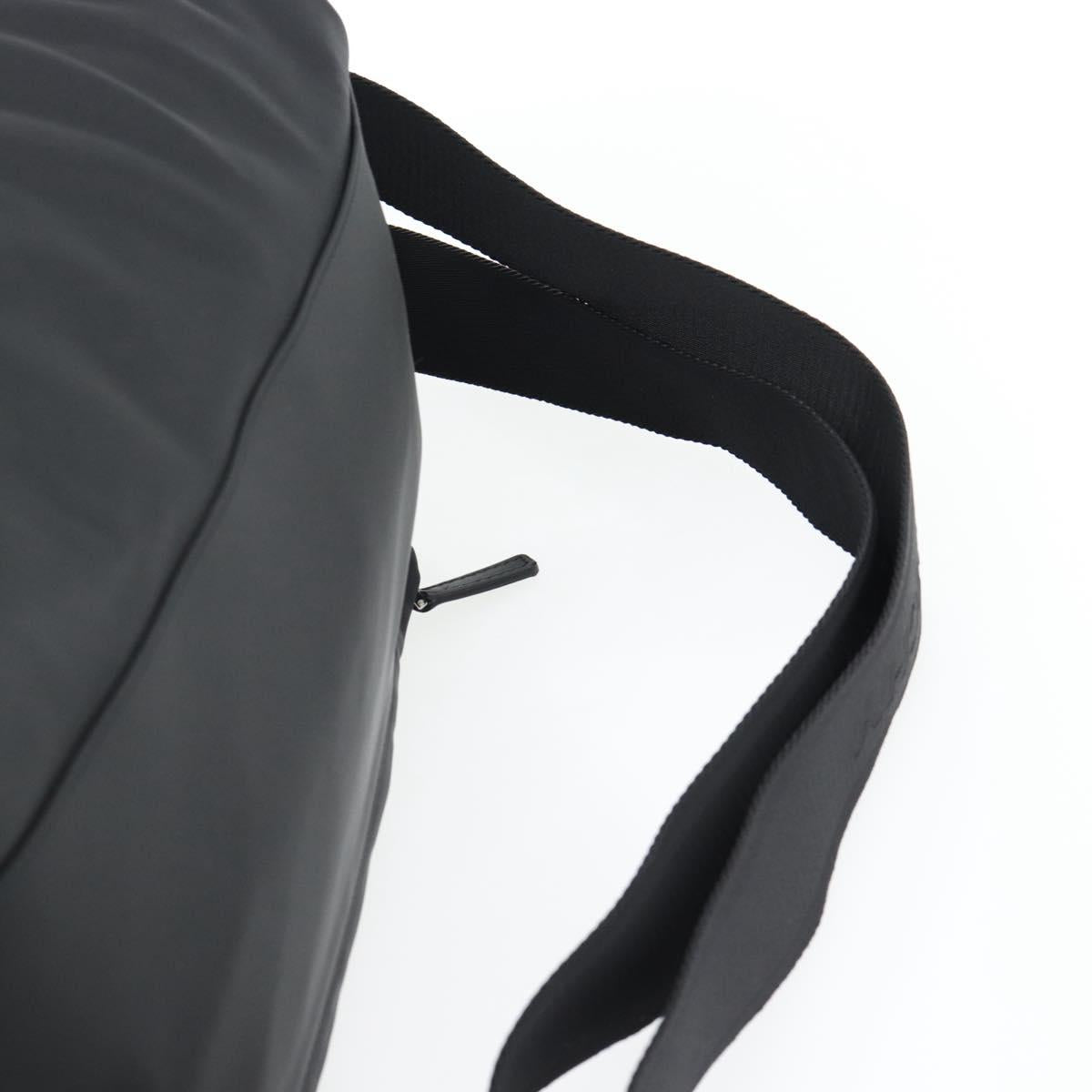 GIVENCHY G Zip Backpack Nylon Black Silver Auth ka4379M