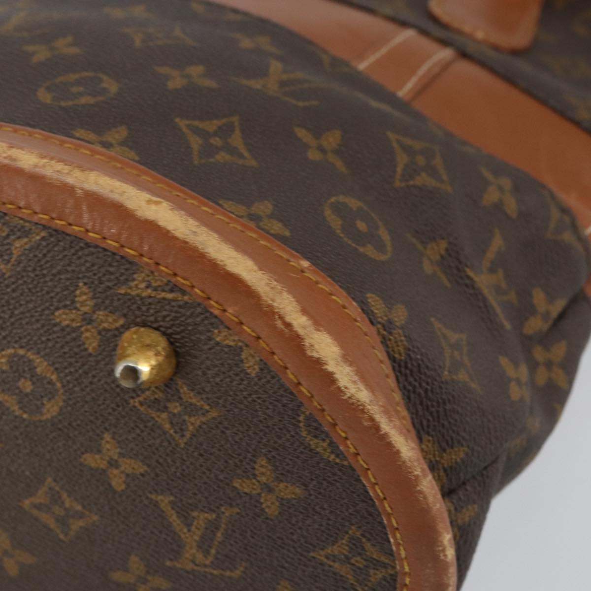 LOUIS VUITTON Monogram Bucket GM Shoulder Bag USA limited T42236 LV Auth ka438