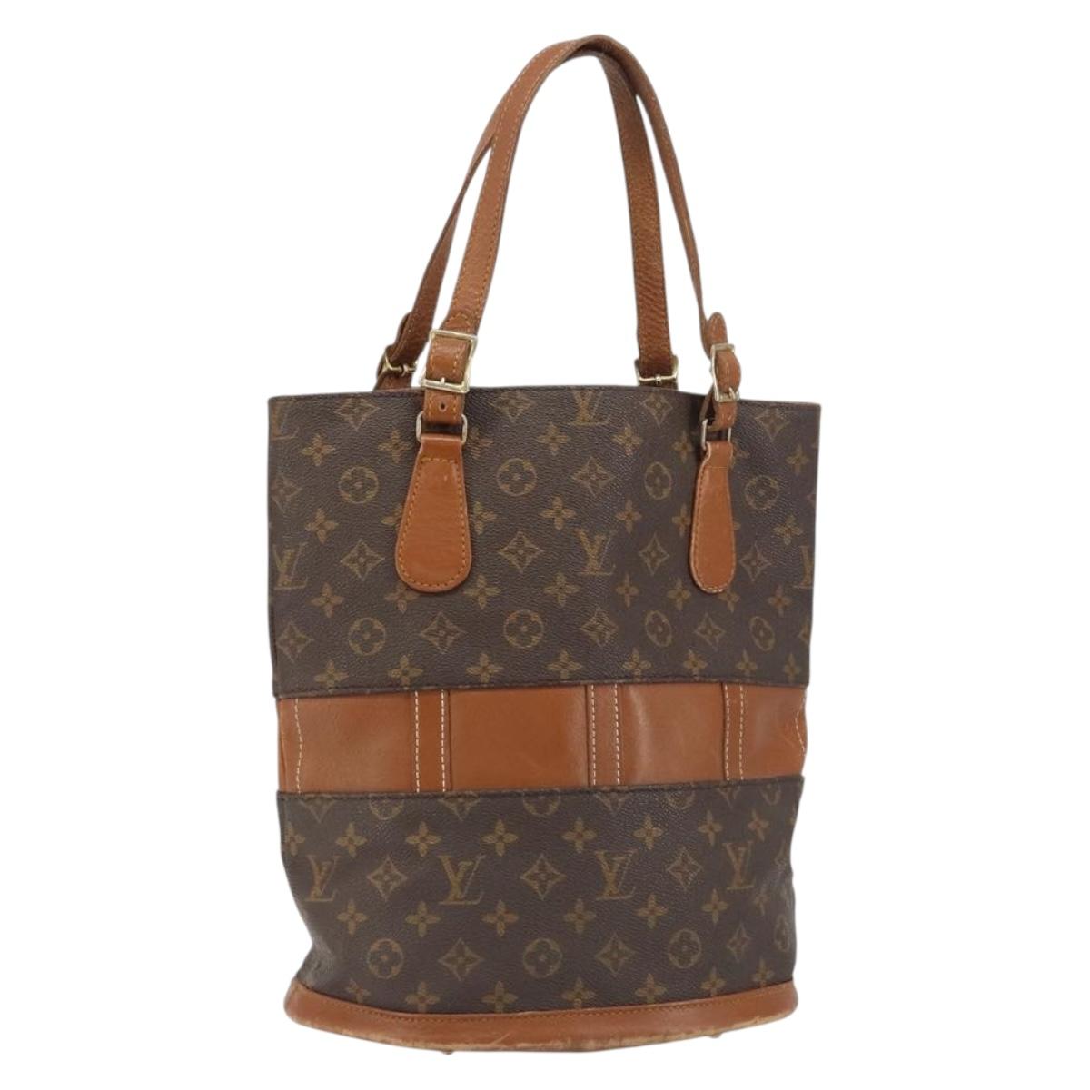 LOUIS VUITTON Monogram Bucket GM Shoulder Bag USA limited T42236 LV Auth ka438