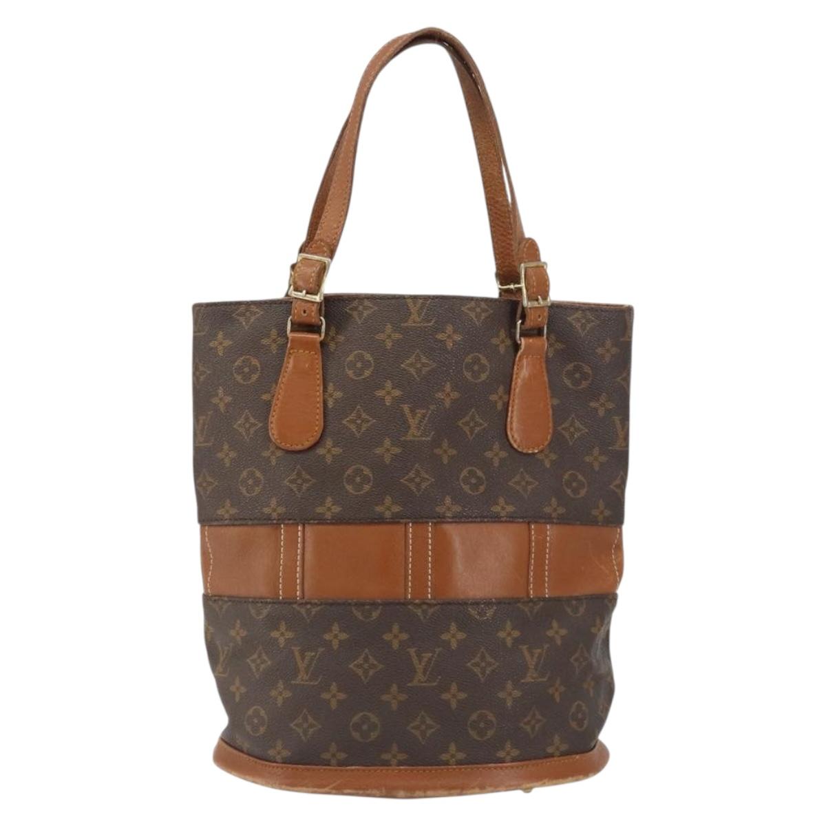 LOUIS VUITTON Monogram Bucket GM Shoulder Bag USA limited T42236 LV Auth ka438