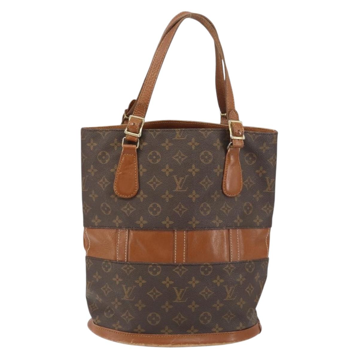 LOUIS VUITTON Monogram Bucket GM Shoulder Bag USA limited T42236 LV Auth ka438