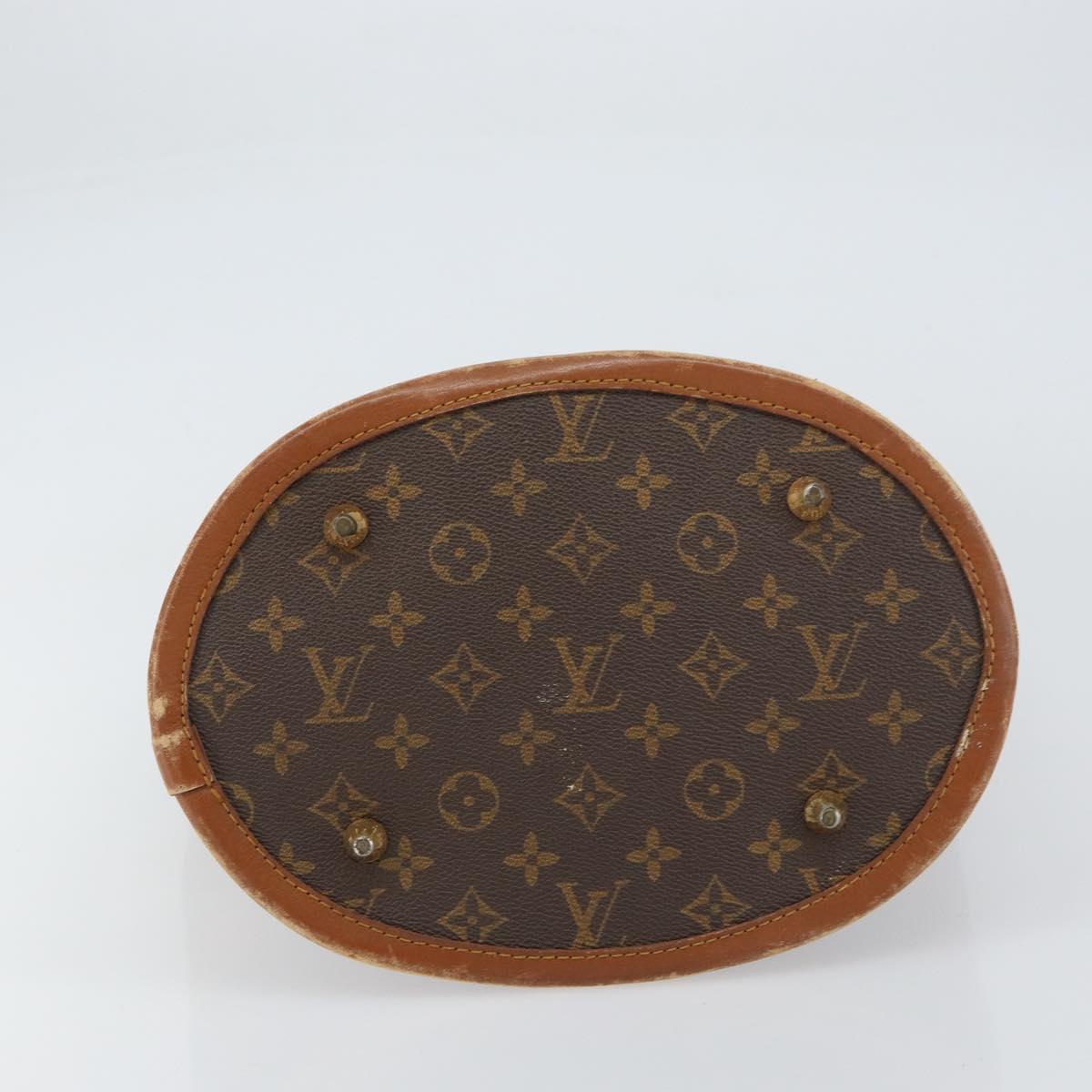 LOUIS VUITTON Monogram Bucket GM Shoulder Bag USA limited T42236 LV Auth ka438