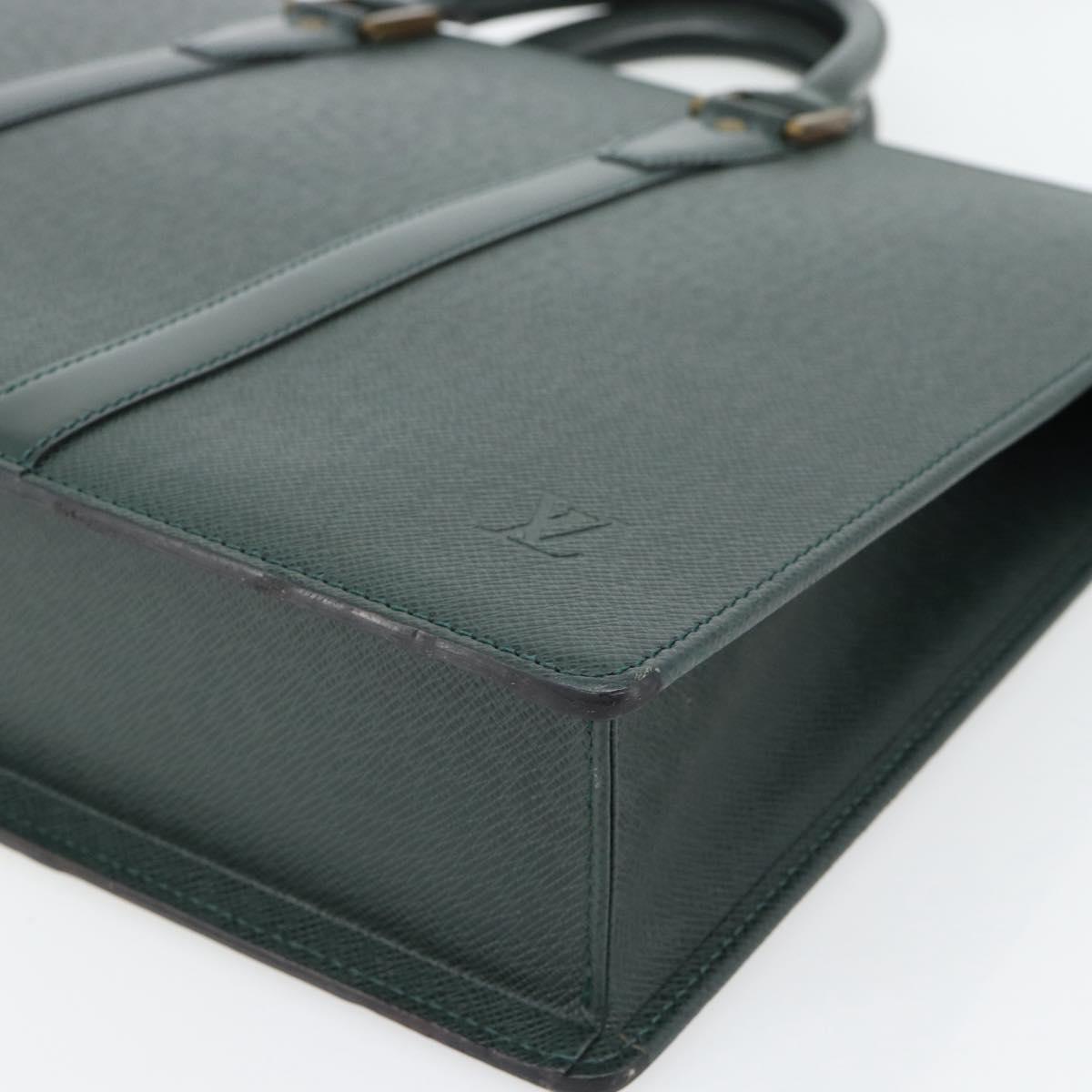 LOUIS VUITTON Taiga Porte Documents Rozan Bag Epicea M30054 LV Auth ka4381