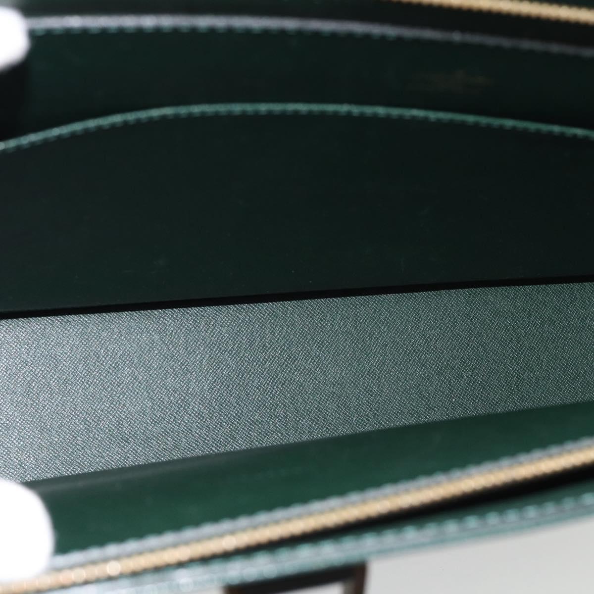 LOUIS VUITTON Taiga Porte Documents Rozan Bag Epicea M30054 LV Auth ka4381