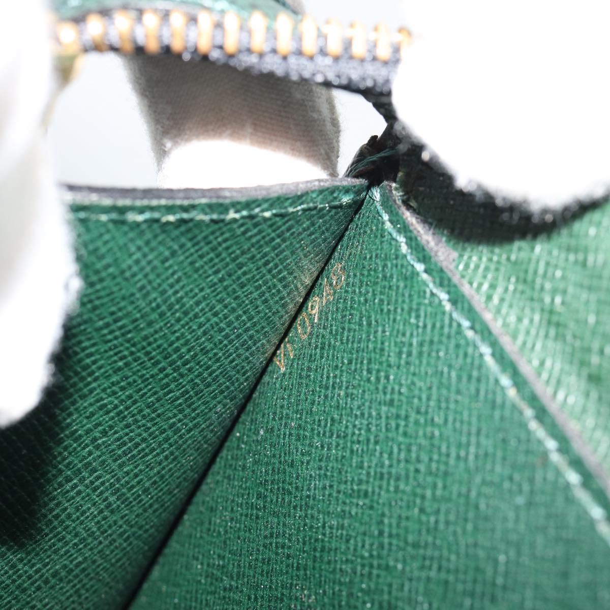 LOUIS VUITTON Taiga Porte Documents Rozan Bag Epicea M30054 LV Auth ka4381