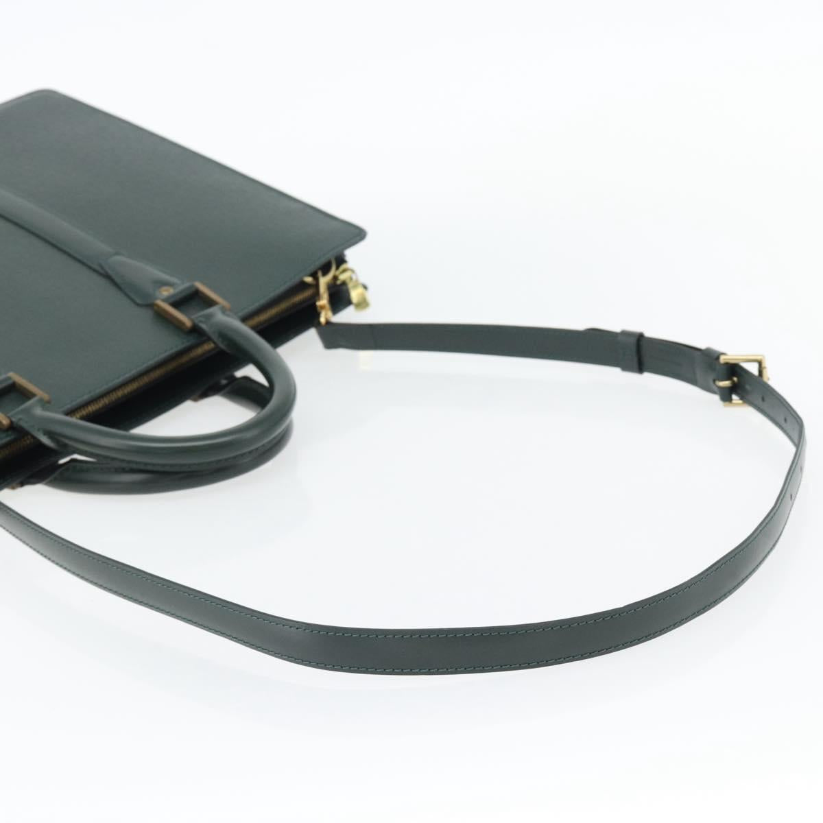 LOUIS VUITTON Taiga Porte Documents Rozan Bag Epicea M30054 LV Auth ka4381