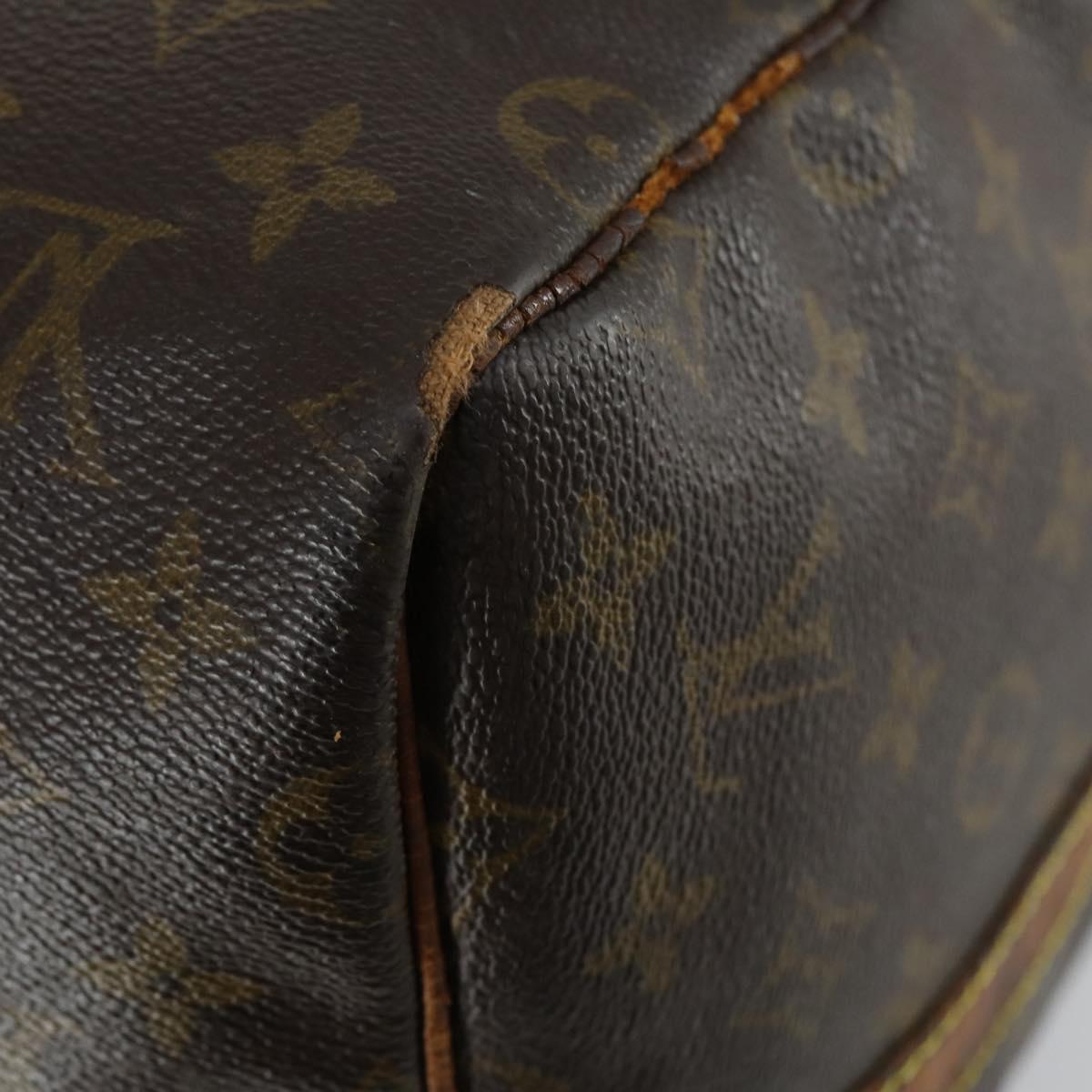 LOUIS VUITTON Monogram Keepall Bandouliere 55 Boston Bag M41414 LV Auth ka441
