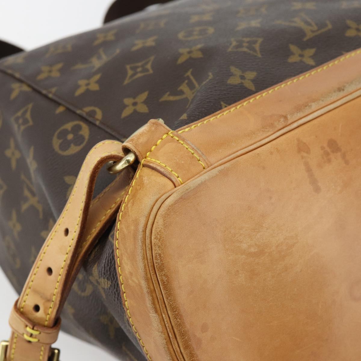 LOUIS VUITTON Monogram Montsouris GM Backpack M51135 LV Auth ka4411