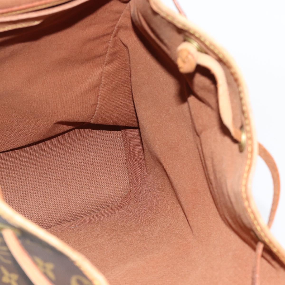 LOUIS VUITTON Monogram Montsouris GM Backpack M51135 LV Auth ka4411