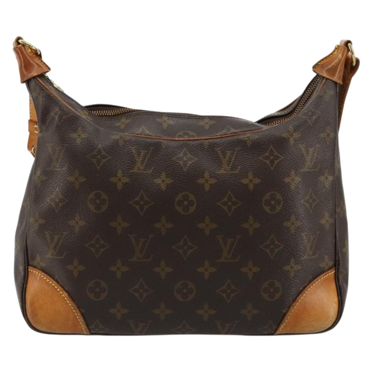 LOUIS VUITTON Monogram Boulogne 30 Shoulder Bag M51265 LV Auth ka4412