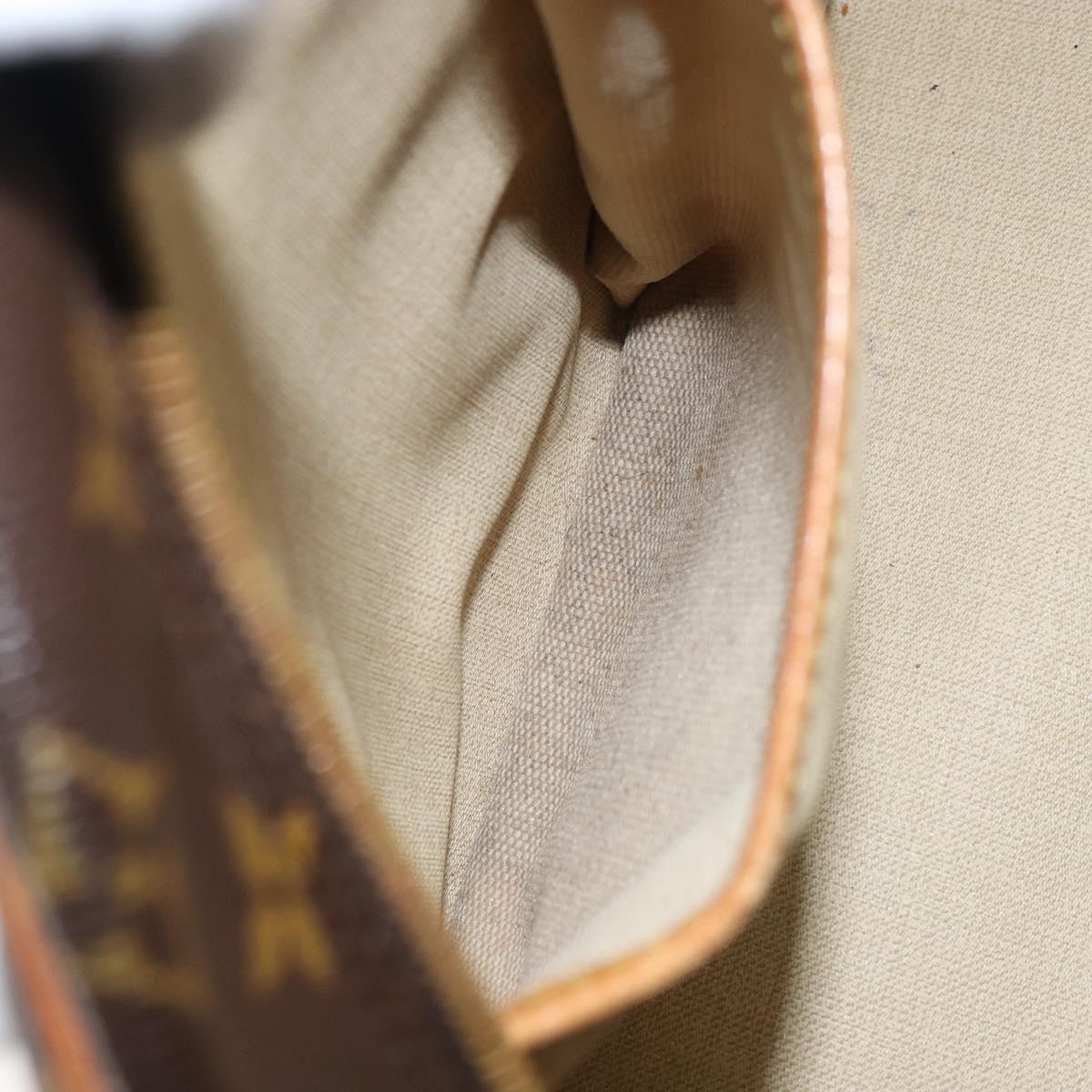 LOUIS VUITTON Monogram Deauville Hand Bag M47270 LV Auth ka442