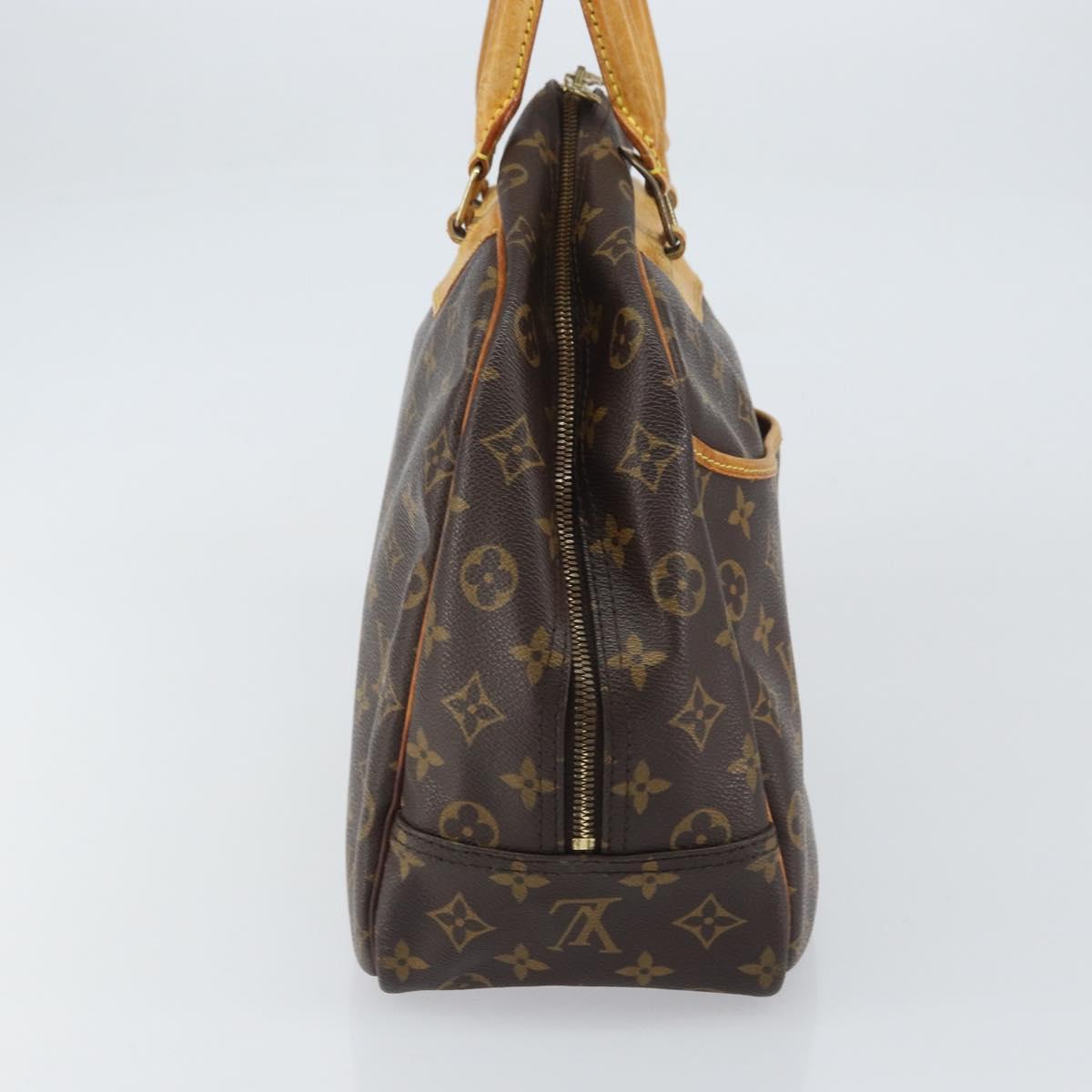 LOUIS VUITTON Monogram Deauville Hand Bag M47270 LV Auth ka442
