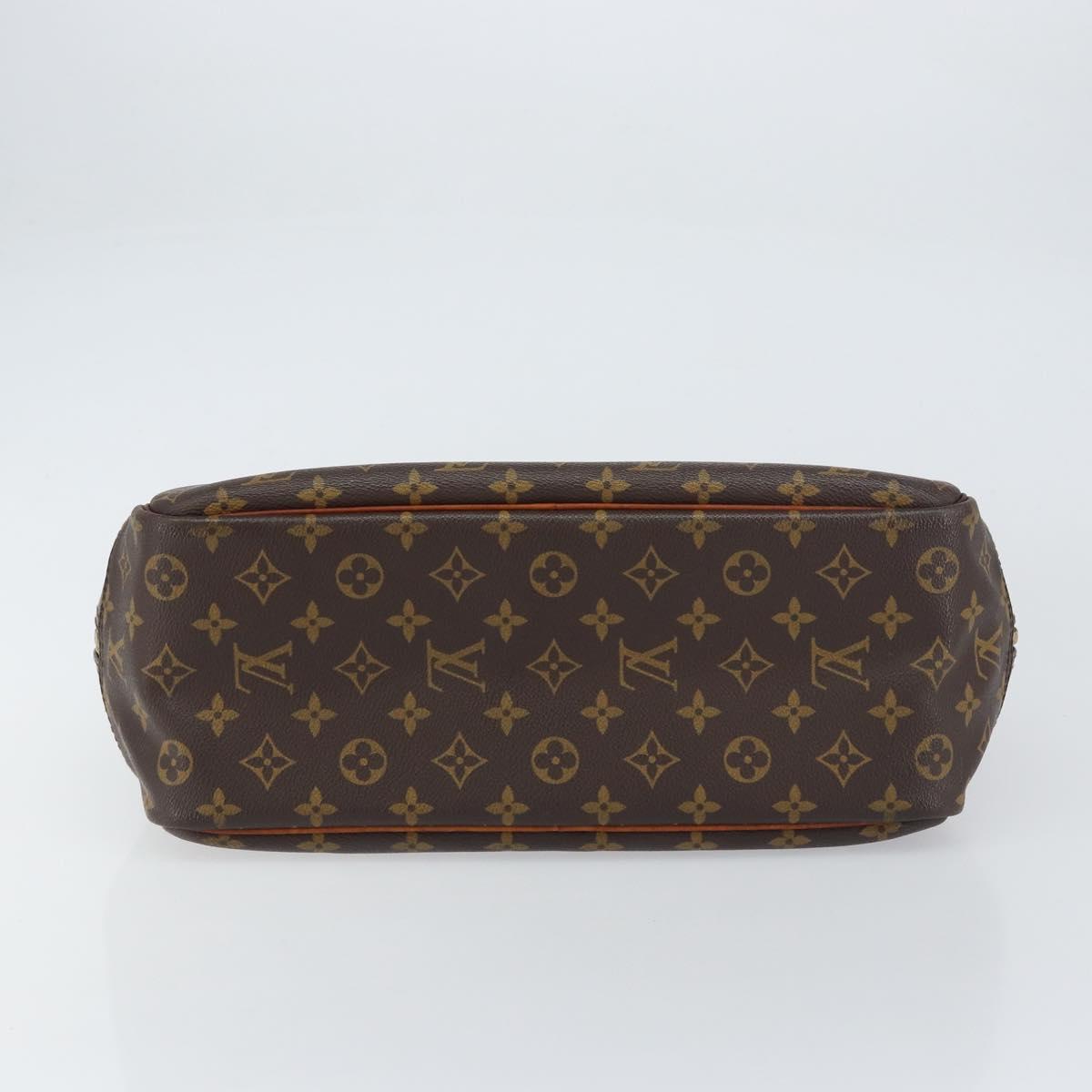 LOUIS VUITTON Monogram Deauville Hand Bag M47270 LV Auth ka442