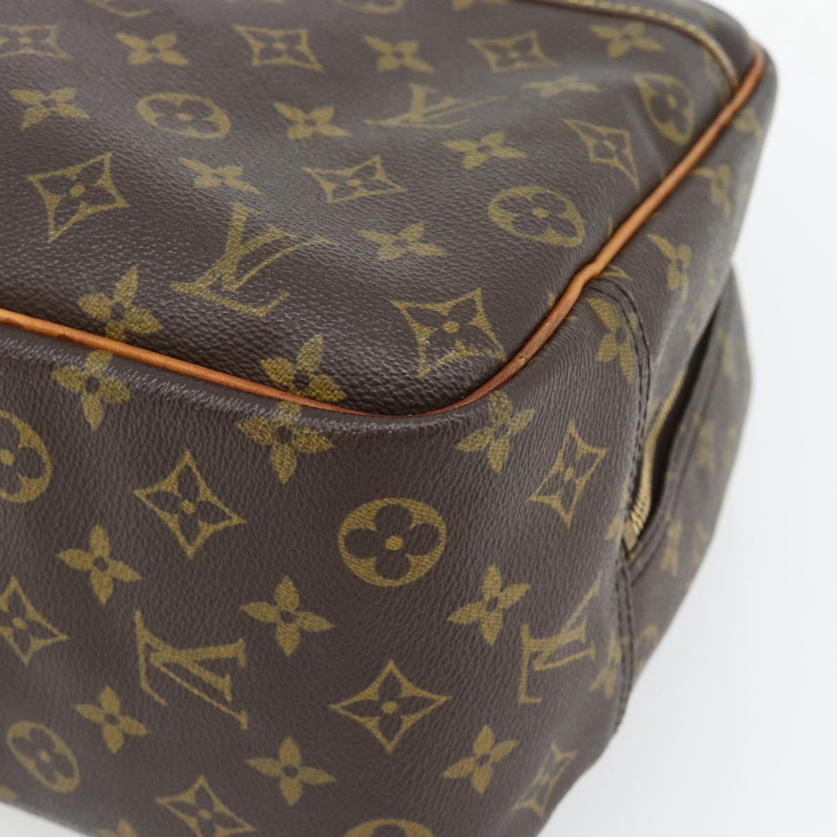 LOUIS VUITTON Monogram Deauville Hand Bag M47270 LV Auth ka4437