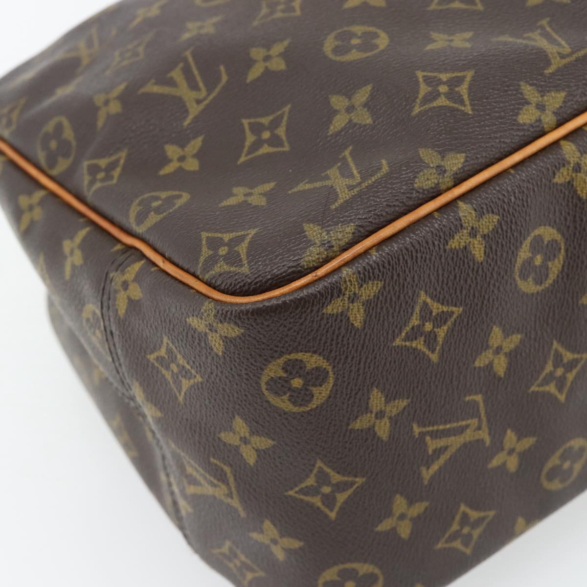 LOUIS VUITTON Monogram Deauville Hand Bag M47270 LV Auth ka4437