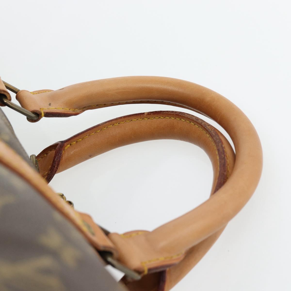 LOUIS VUITTON Monogram Keepall 55 Boston Bag M41424 LV Auth ka4447