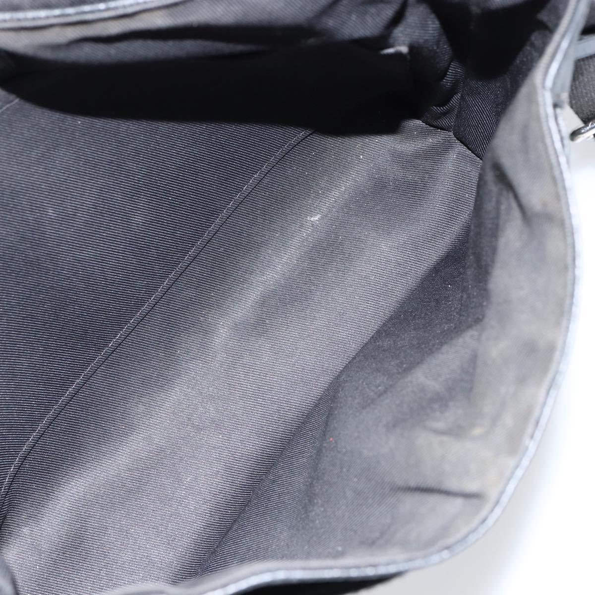 LOUIS VUITTON Damier Graphite District PM Shoulder Bag N40349 LV Auth ka445