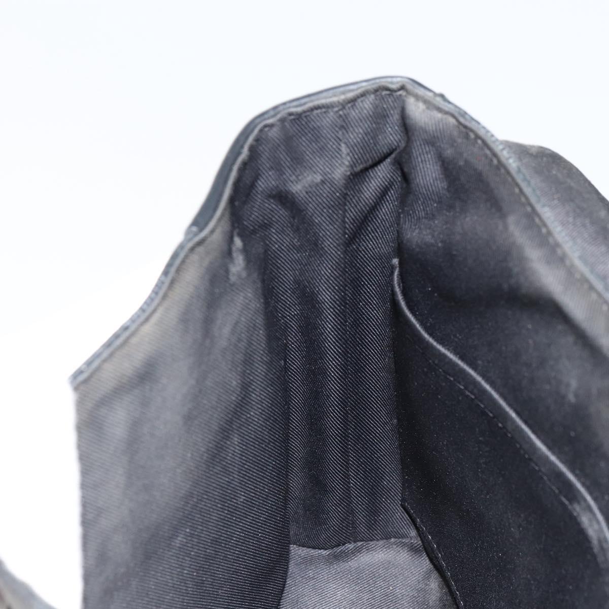 LOUIS VUITTON Damier Graphite District PM Shoulder Bag N40349 LV Auth ka445