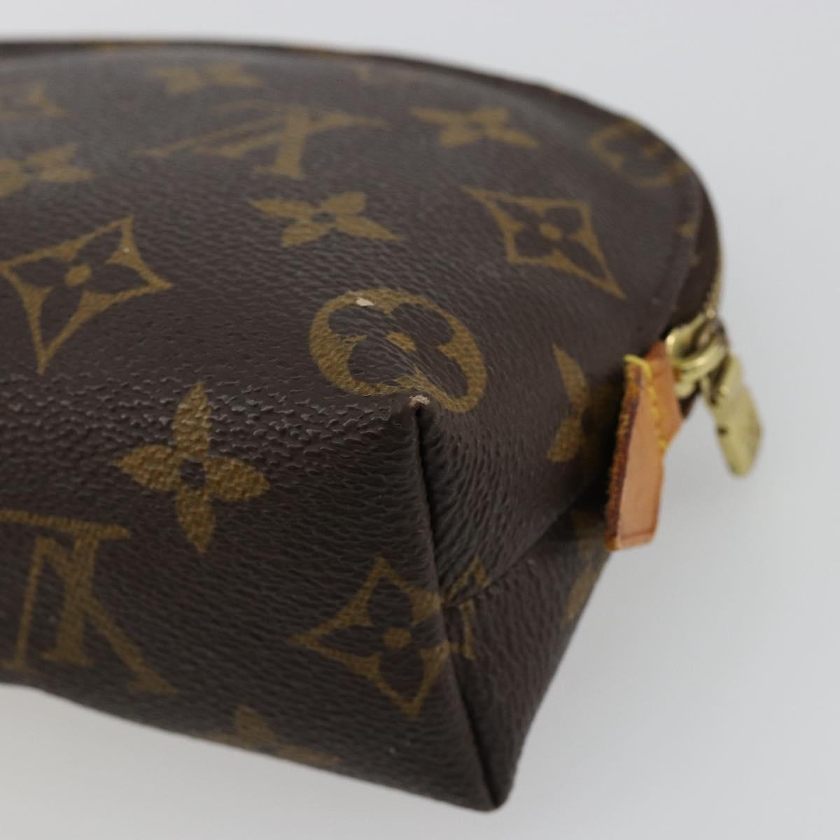 LOUIS VUITTON Monogram Pochette Cosmetic PM Pouch M43998 LV Auth ka4454