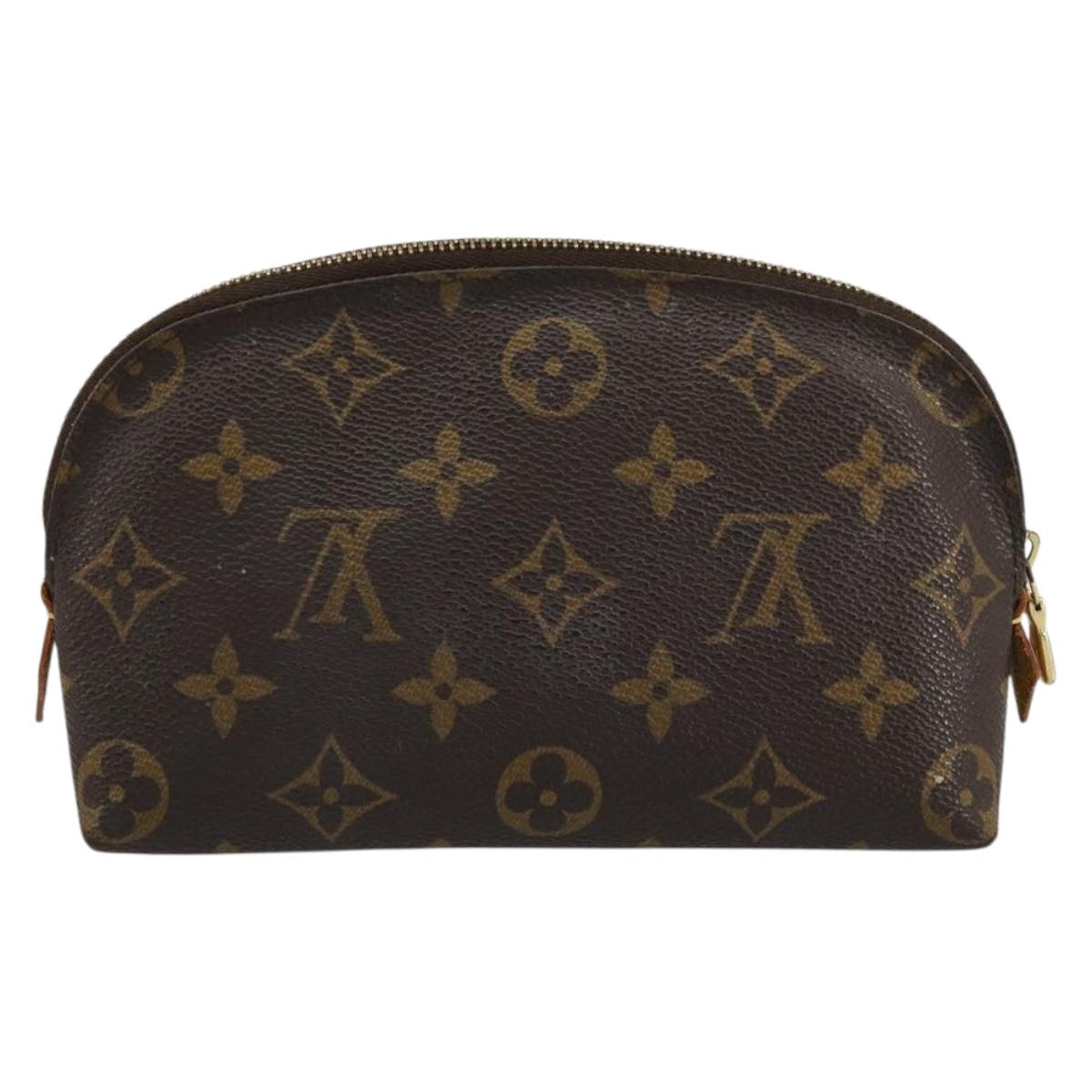 LOUIS VUITTON Monogram Pochette Cosmetic PM Pouch M43998 LV Auth ka4454