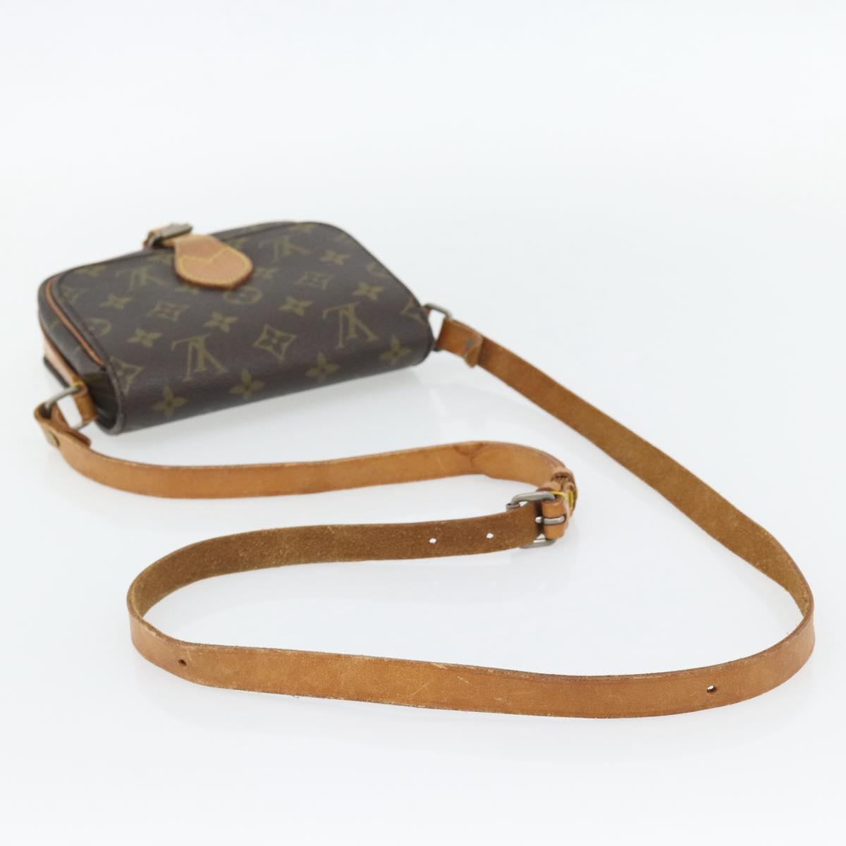 LOUIS VUITTON Monogram Cartouchiere PM Shoulder Bag M51254 LV Auth ka4477