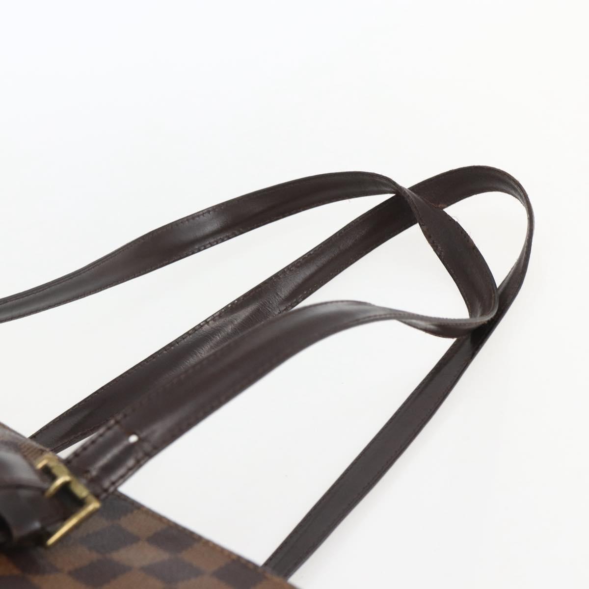 LOUIS VUITTON Damier Ebene Chelsea Tote Bag N51119 LV Auth ka448