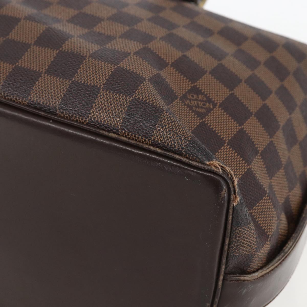 LOUIS VUITTON Damier Ebene Chelsea Tote Bag N51119 LV Auth ka448