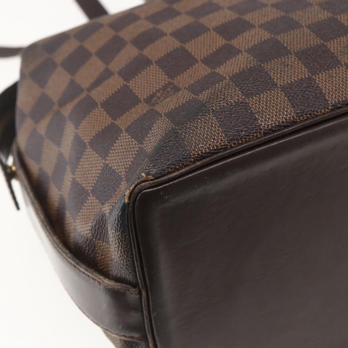 LOUIS VUITTON Damier Ebene Chelsea Tote Bag N51119 LV Auth ka448