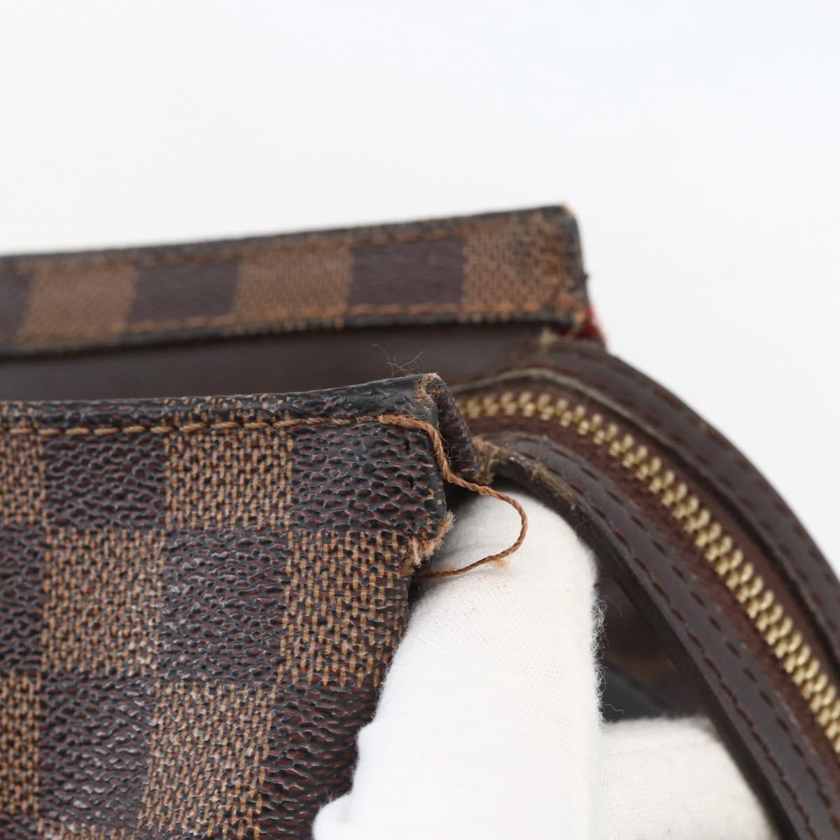 LOUIS VUITTON Damier Ebene Chelsea Tote Bag N51119 LV Auth ka448