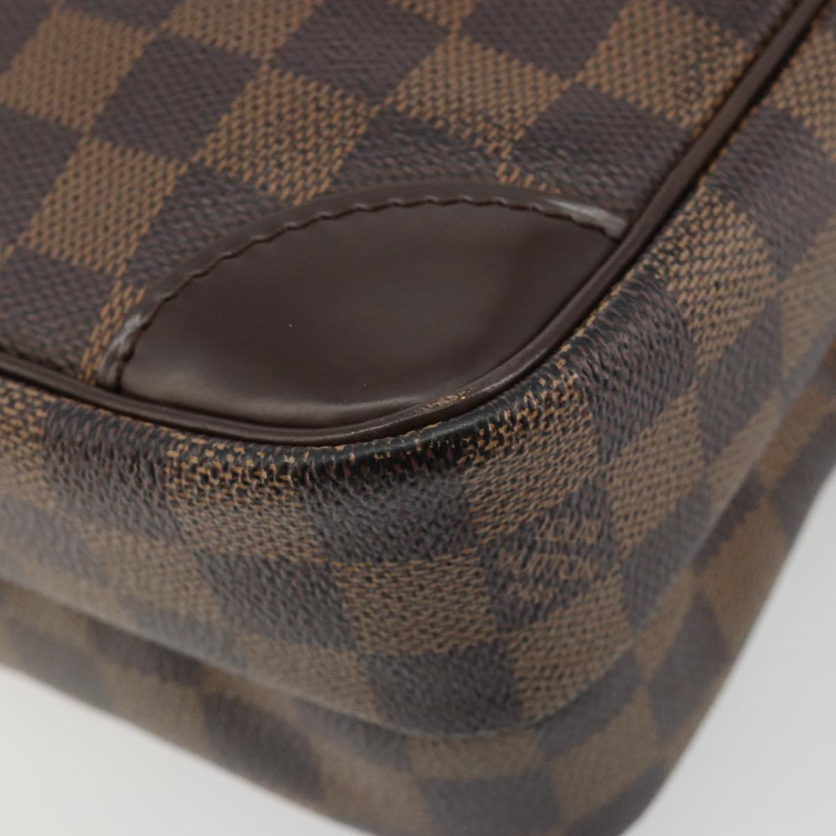 LOUIS VUITTON Damier Ebene Amazon Shoulder Bag SPO N48074 LV Auth ka4499