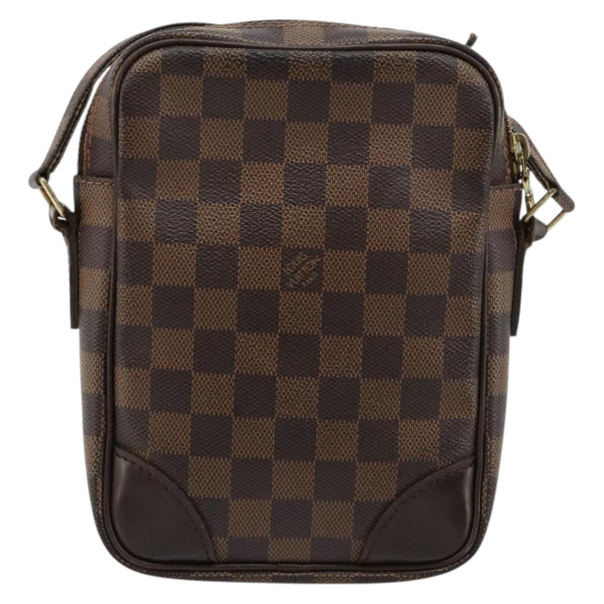 LOUIS VUITTON Damier Ebene Amazon Shoulder Bag SPO N48074 LV Auth ka4499