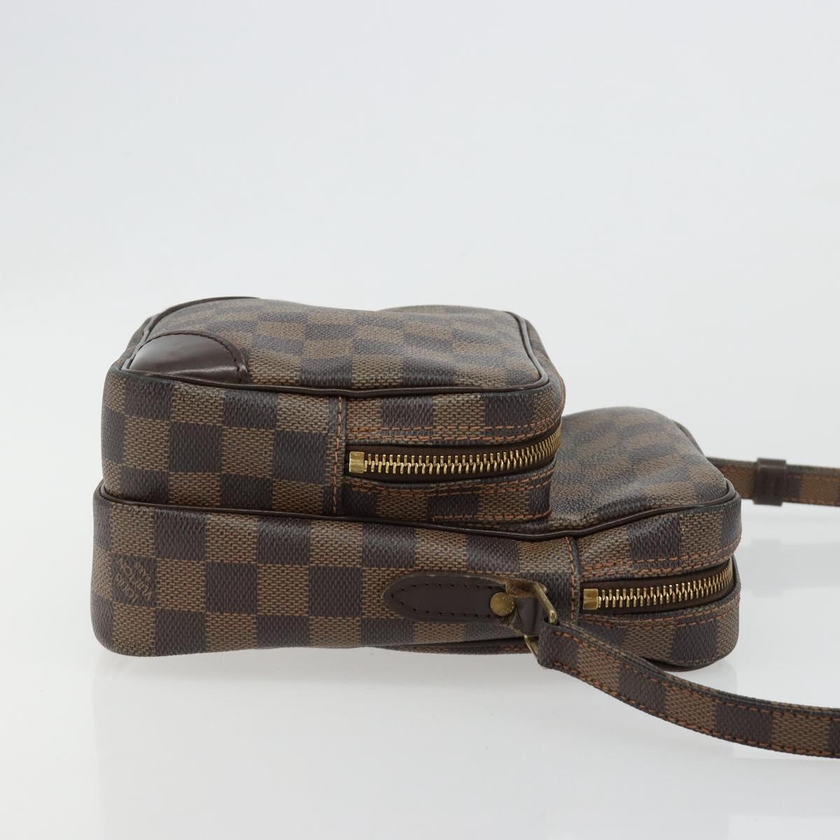 LOUIS VUITTON Damier Ebene Amazon Shoulder Bag SPO N48074 LV Auth ka4499