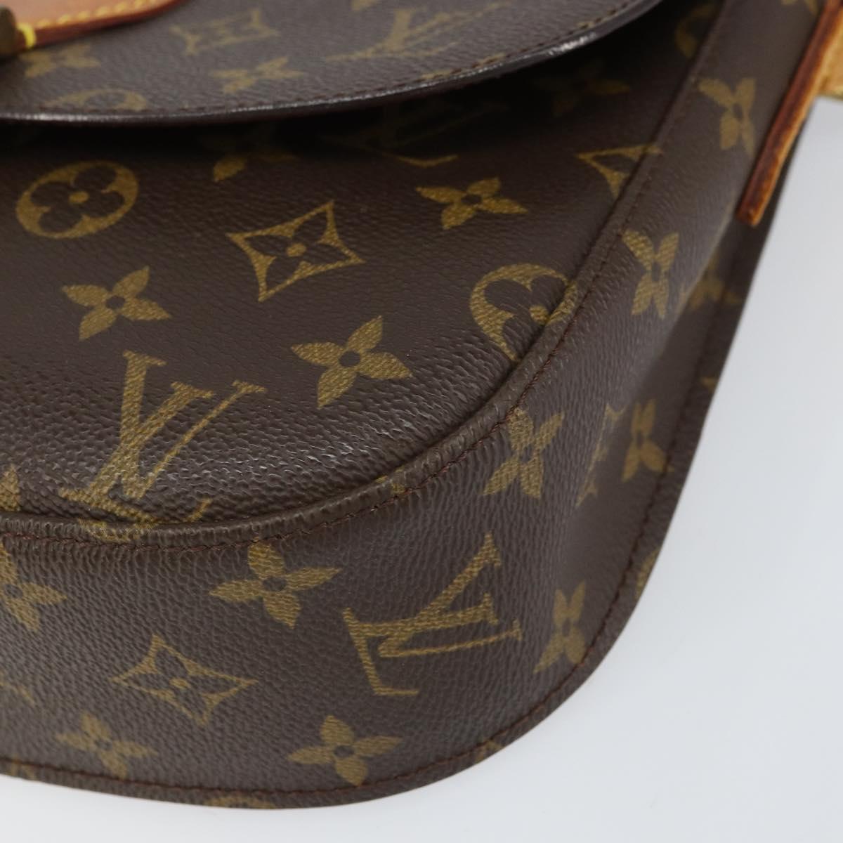 LOUIS VUITTON Monogram Saint Cloud GM Shoulder Bag M51242 LV Auth ka450