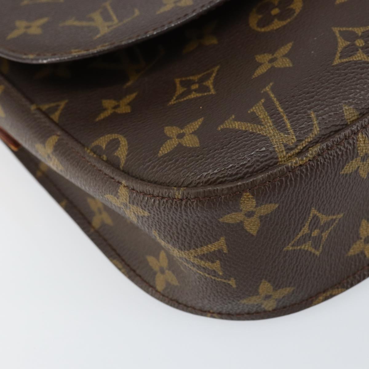 LOUIS VUITTON Monogram Saint Cloud GM Shoulder Bag M51242 LV Auth ka450