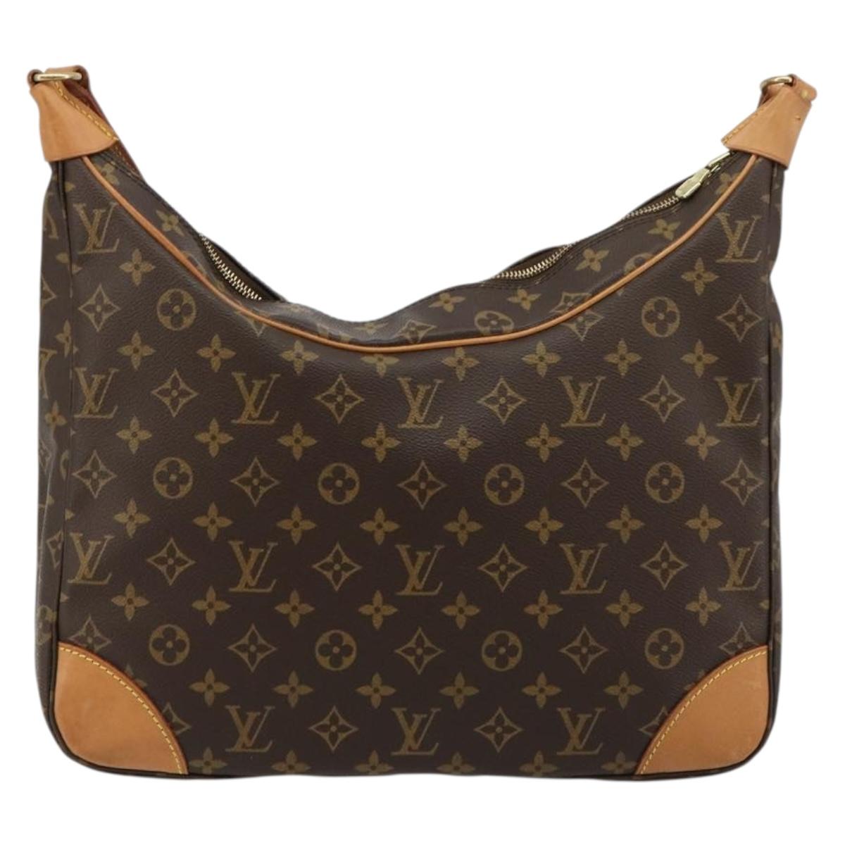 LOUIS VUITTON Monogram Boulogne 35 Shoulder Bag M51260 LV Auth ka4509A