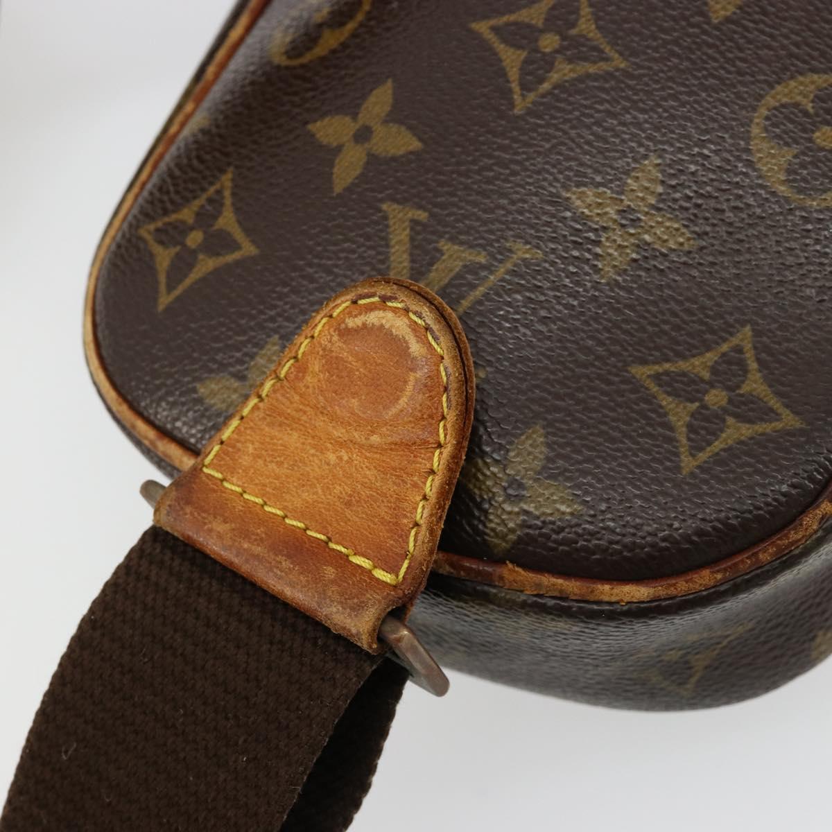 LOUIS VUITTON Monogram Pochette Gange Shoulder Bag M51870 LV Auth ka4522