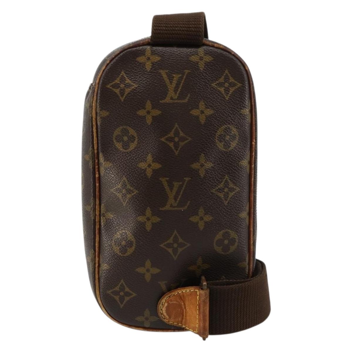 LOUIS VUITTON Monogram Pochette Gange Shoulder Bag M51870 LV Auth ka4522