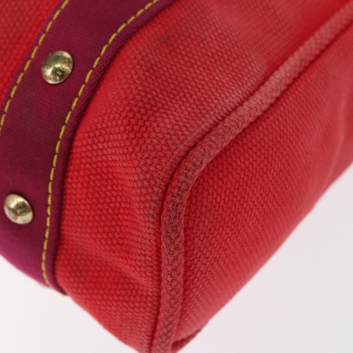 LOUIS VUITTON Antigua Cabas MM Tote Bag Red M40034 LV Auth ka453