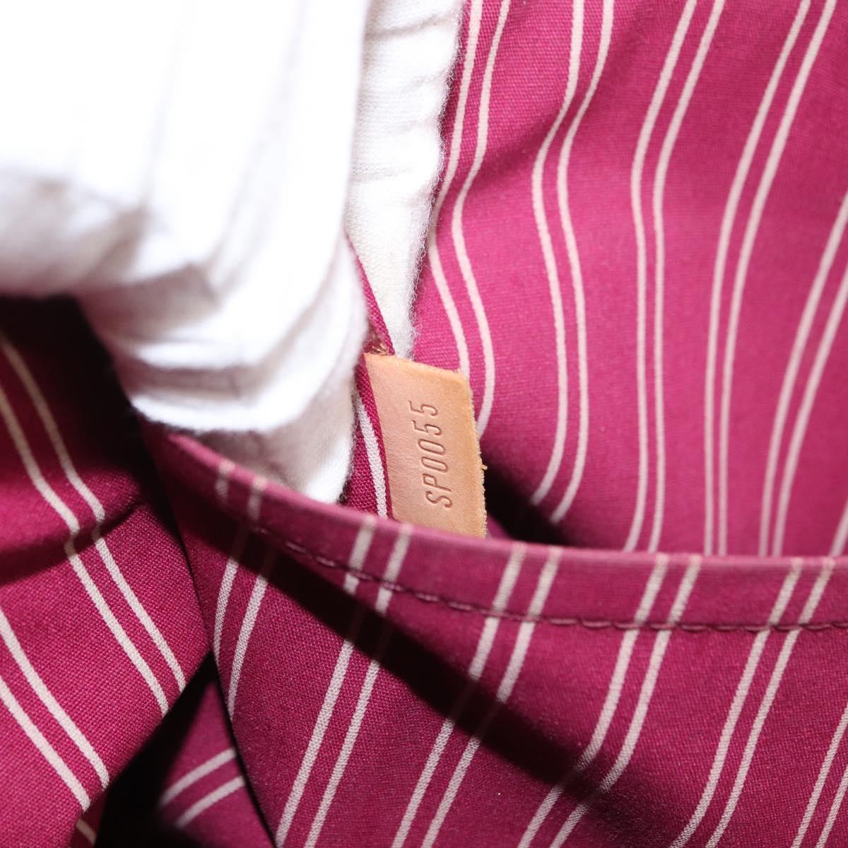 LOUIS VUITTON Antigua Cabas MM Tote Bag Red M40034 LV Auth ka453