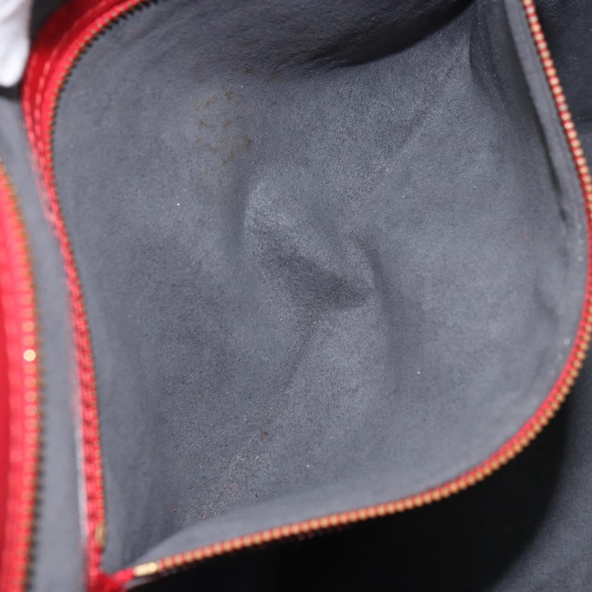 LOUIS VUITTON Epi Saint Jacques Shopping Shoulder Bag Red M52277 LV Auth ka454