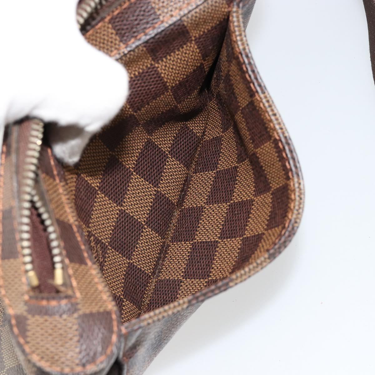 LOUIS VUITTON Damier Ebene Geronimos Shoulder Bag N51994 LV Auth ka4546A