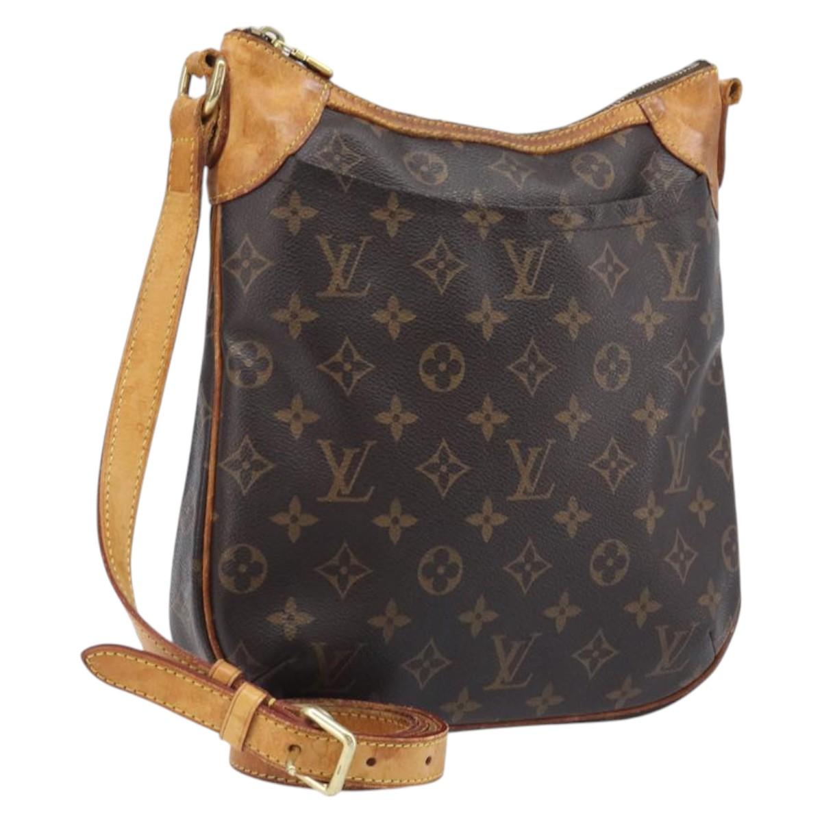 LOUIS VUITTON Monogram Odeon PM Shoulder Bag M56390 LV Auth ka4559