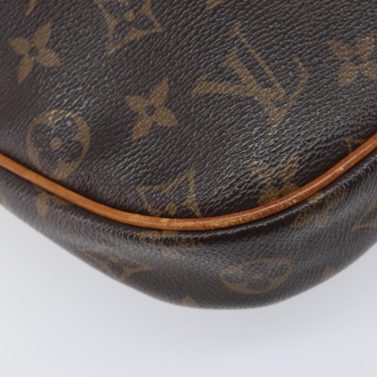 LOUIS VUITTON Monogram Odeon PM Shoulder Bag M56390 LV Auth ka4559