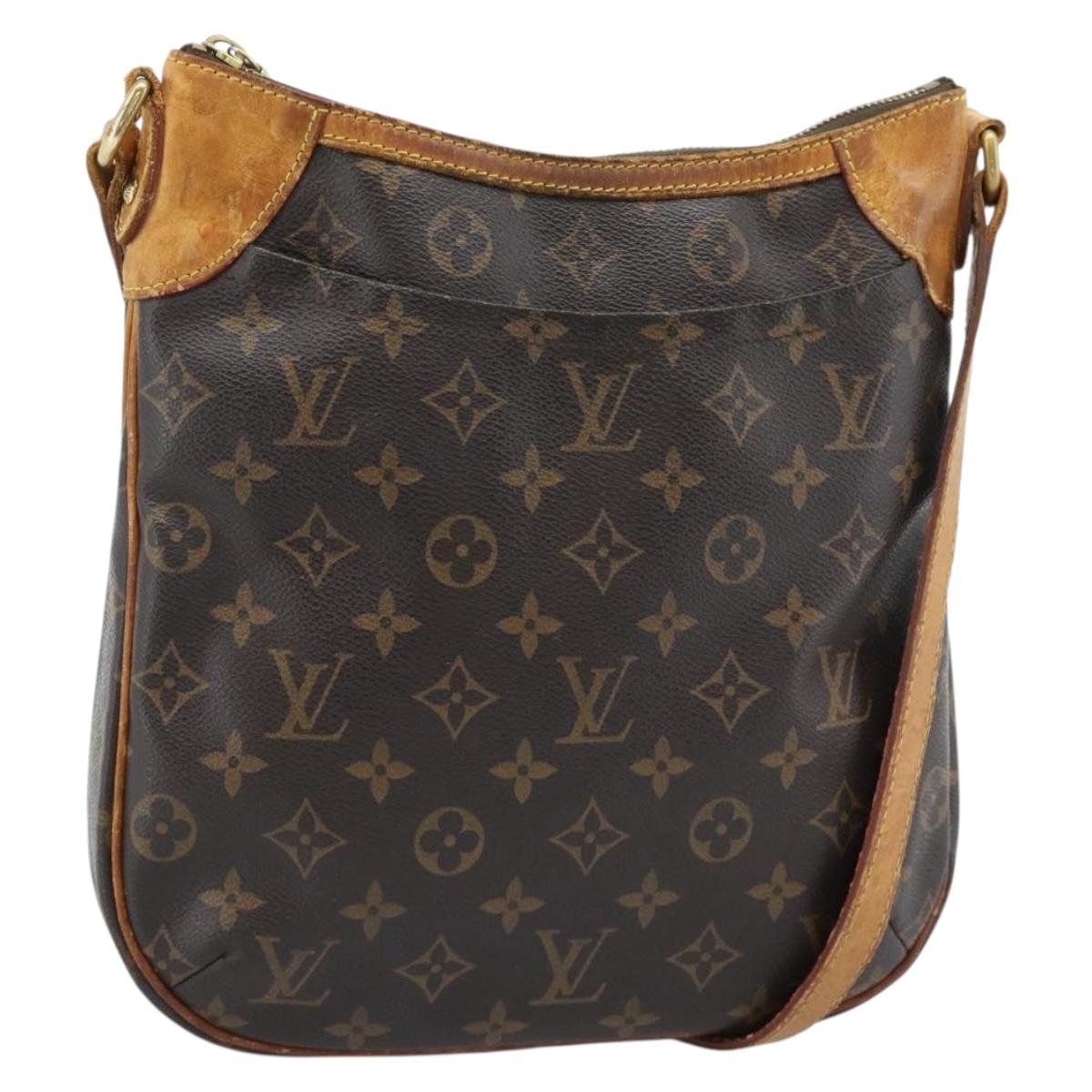 LOUIS VUITTON Monogram Odeon PM Shoulder Bag M56390 LV Auth ka4559