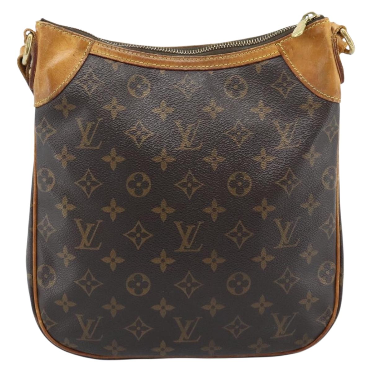 LOUIS VUITTON Monogram Odeon PM Shoulder Bag M56390 LV Auth ka4559