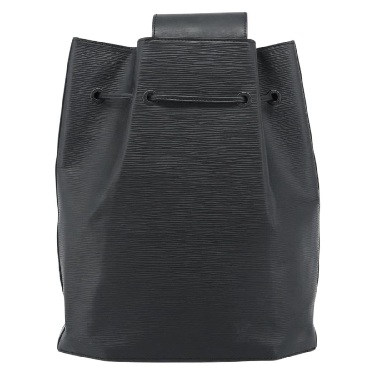 LOUIS VUITTON Epi Sac A Dos Shoulder Bag Black M80153 LV Auth ka4567